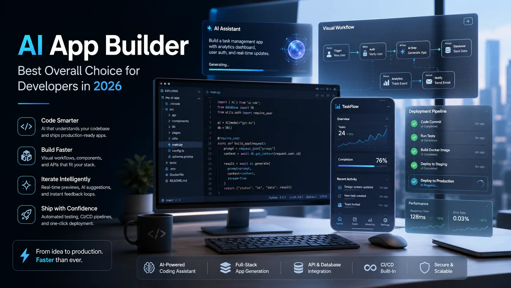 AI App Builder: Best Overall Choice for Developers in 2026