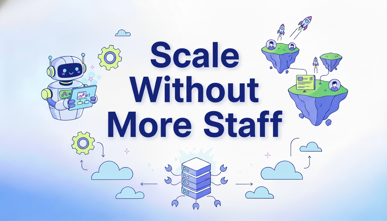 How to Scale a Service Business Without Hiring (Systems, Automation, Playbook)